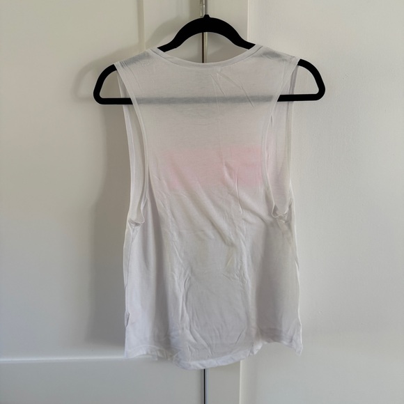 PRIVATE PARTY White Tank Top with Pink 'BRIDE' Print - Picture 3 of 3